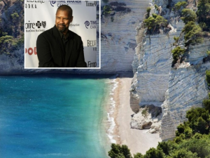 Denzel Washington set serie Dolce Baia delle Zagare Gargano Mattinata