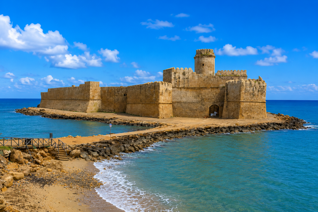 Le Castella, la fortezza aragonese sullo scoglio di Isola Capo Rizzuto