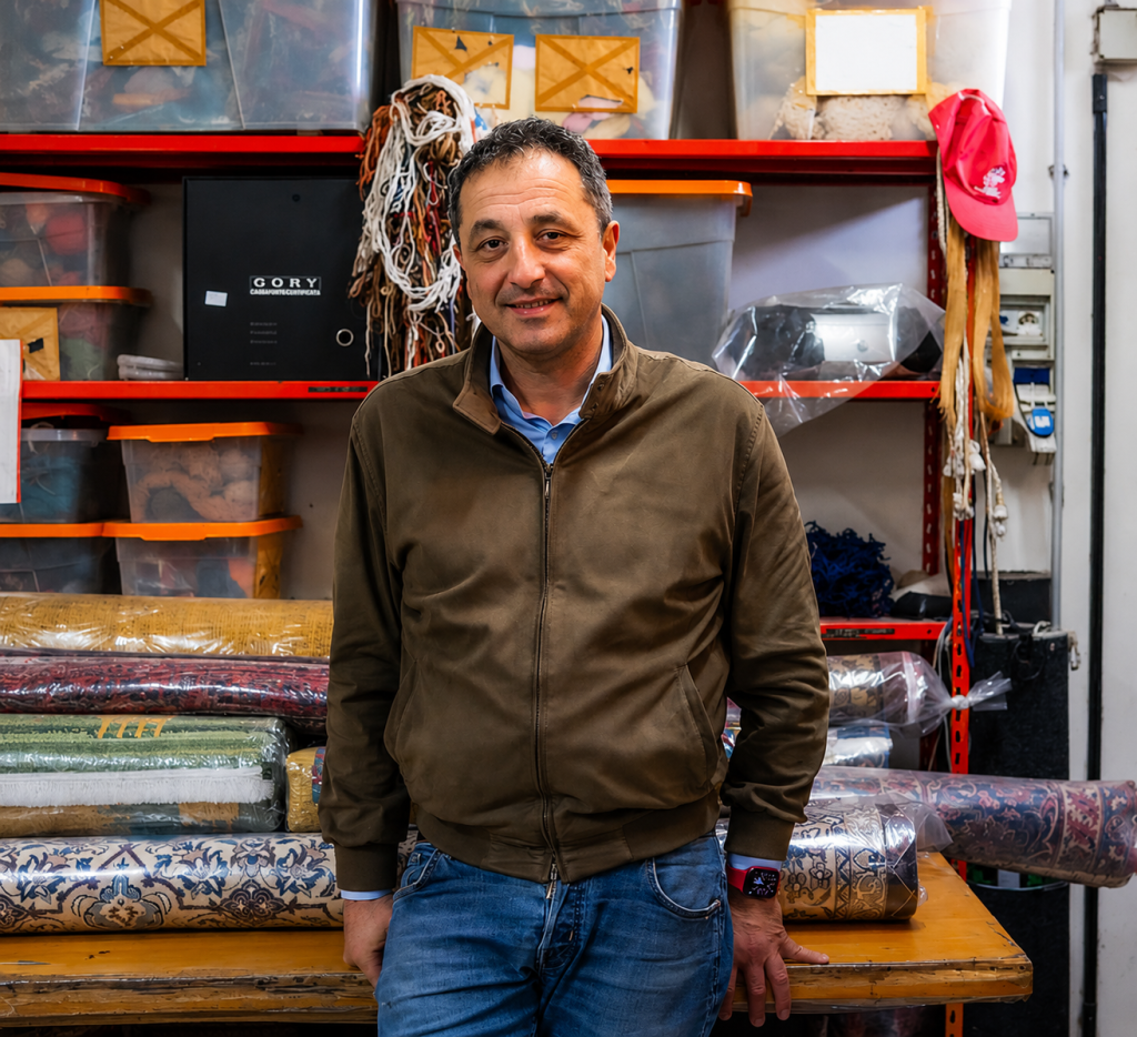 Dario Timurian, titolare dei tappeti Timurian e console onorario d Armenia a Bari