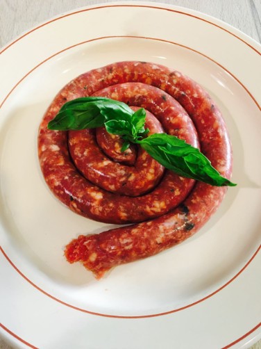 Zampina di Sammichele di Bari, la salsiccia a spirale ora IGP