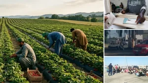 Braccianti agricoli nei campi della Piana di Sibari, il caporalato in Calabria dopo la strage di Amendolara