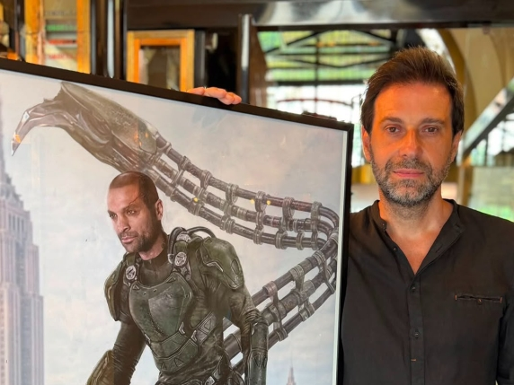Spider-Man, il leccese Christian Cordella mostra il disegno di Scorpion
