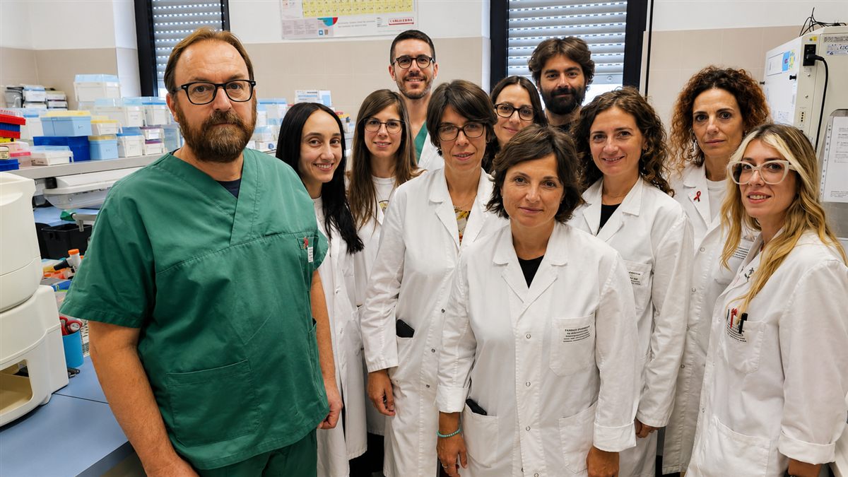 Il team di ricercatori dell IRCCS De Bellis di Castellana Grotte