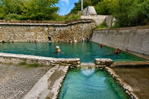 La gurna delle Terme di Caronte a Lamezia Terme