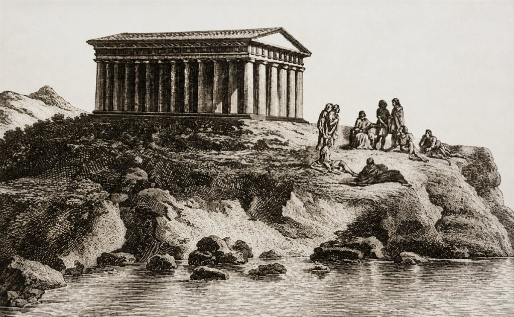 L'unica colonna del tempio di Hera Lacinia a Capo Colonna, Crotone